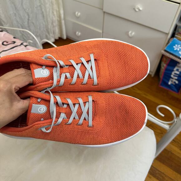 Peter Millar Glide V3 Sneaker Men’s Size 13.5 Sahar Orange MS23EF06 Knit Upper‎ - Picture 11 of 14
